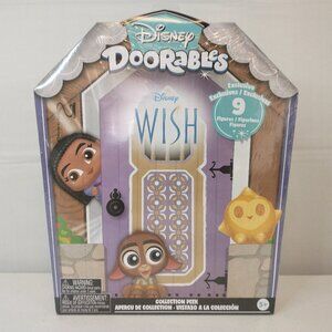 Disney Wish Doorables Collectibles | Exclusive with Asha & Wish | 9 Figures -NEW